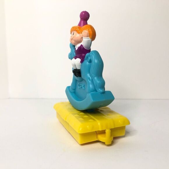 1994 Happy Birthday cabbage patch kids rocking horse train #8 McDonalds meal toy - Picture 4 of 7